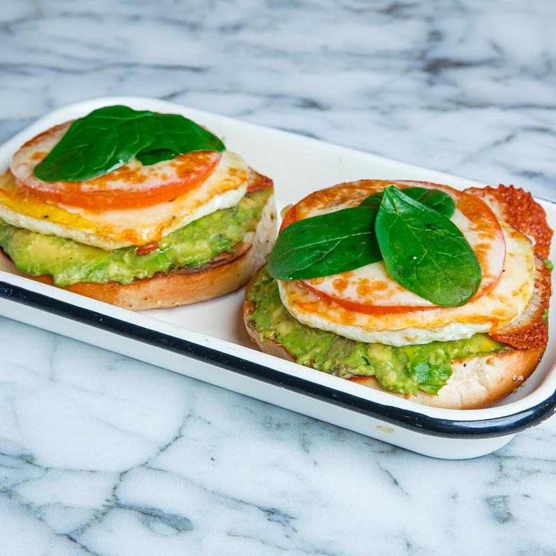 Vegetarian Breakfast Bagel photo