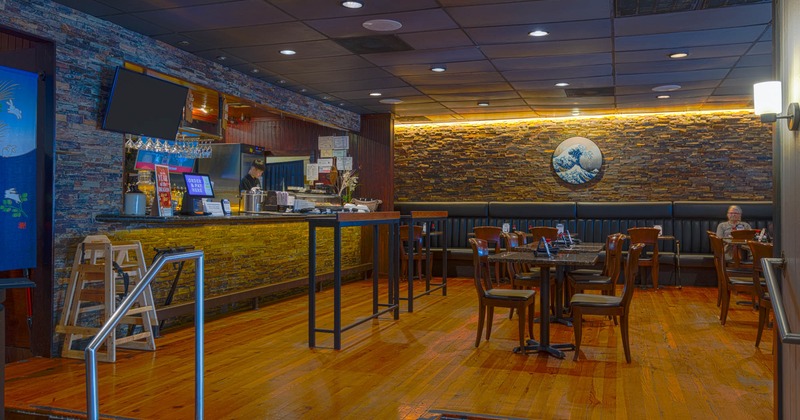 Interior, dining area