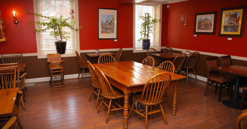 Restaurant dining area