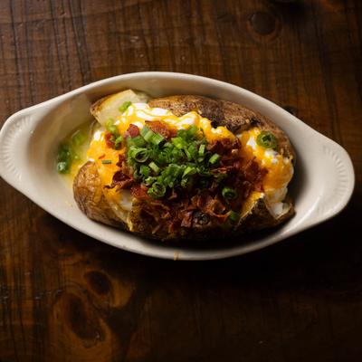 Loaded baked potato.