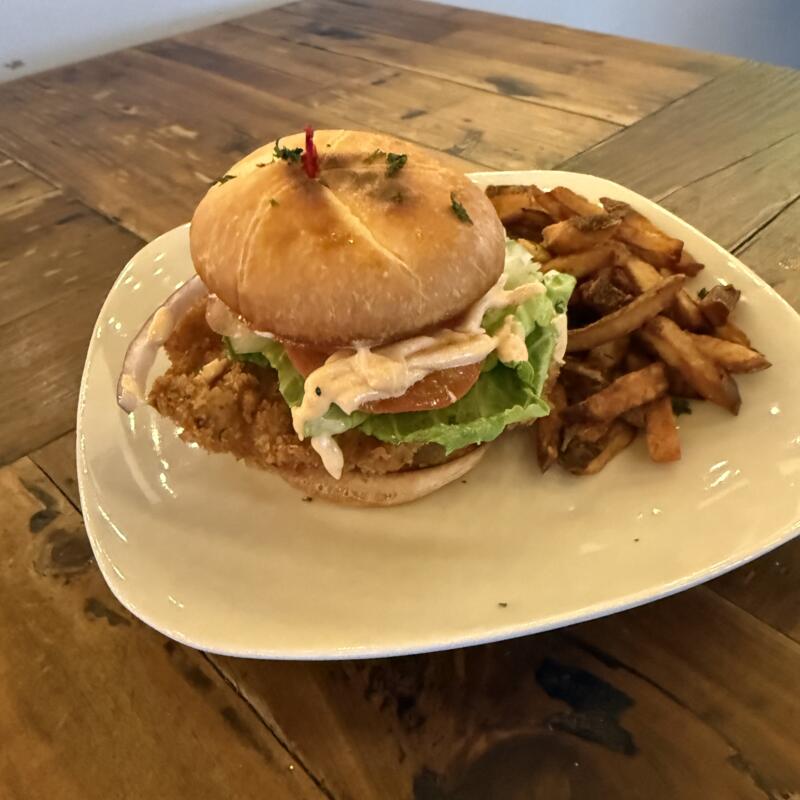 menu item 7 of 9, Schnitzel Sandwich