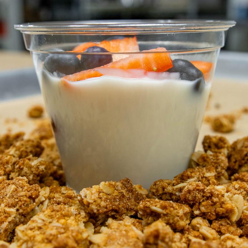 Fresh Fruit & Berry Parfaits photo