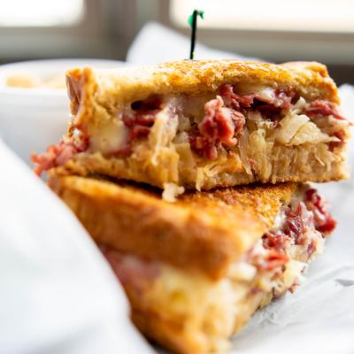 The Reuben sandwich.