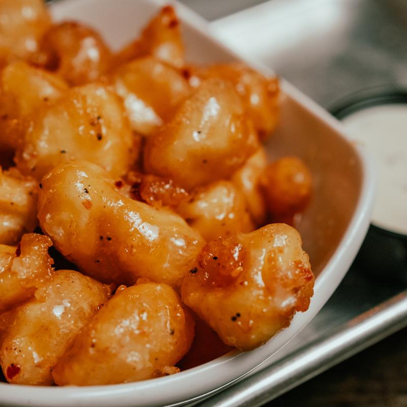 Hot Honey Cheese Curds photo