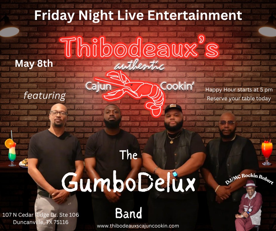 Live Entertainment Ft. the GumboDelux Band event photo