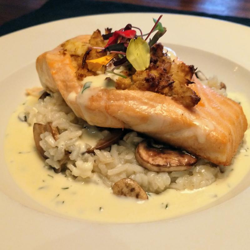 Crab Stuffed Salmon photo