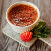 Vanilla Creme Brulee.