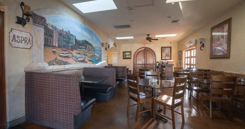 Interior seating space