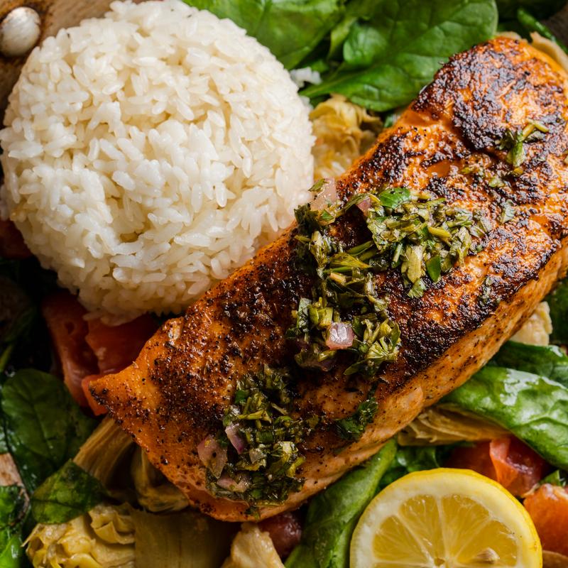 Wild Caught Salmon photo