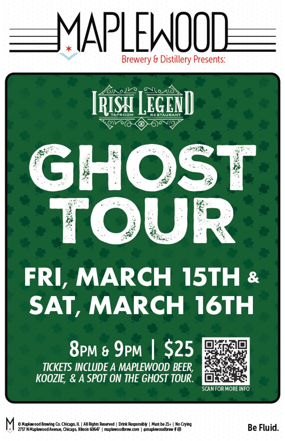 Ghost Tours St. Pat's Weekend! event photo