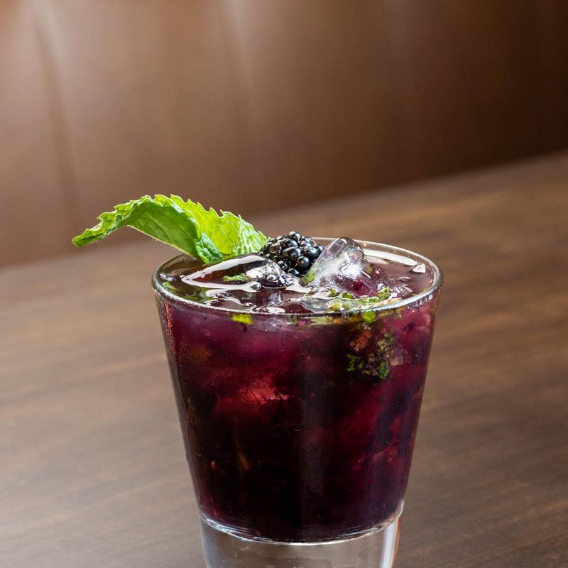 Blackberry Bourbon Smash photo