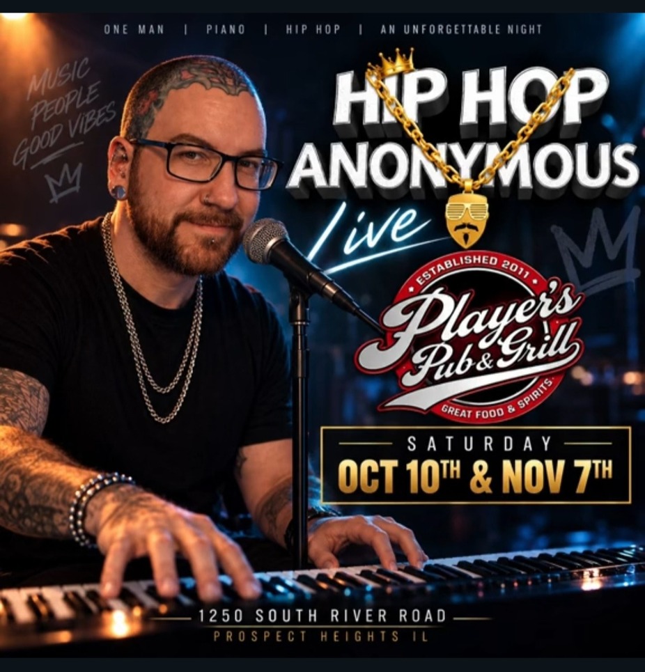 LIVE MUSIC! Hip-Hop Anonymous 7pm event photo