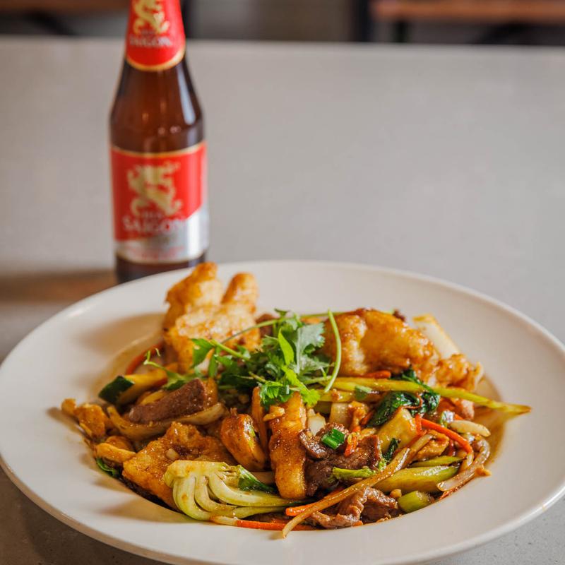 Stir-Fried Flat Noodles photo