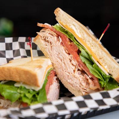 The Original sandwich, served