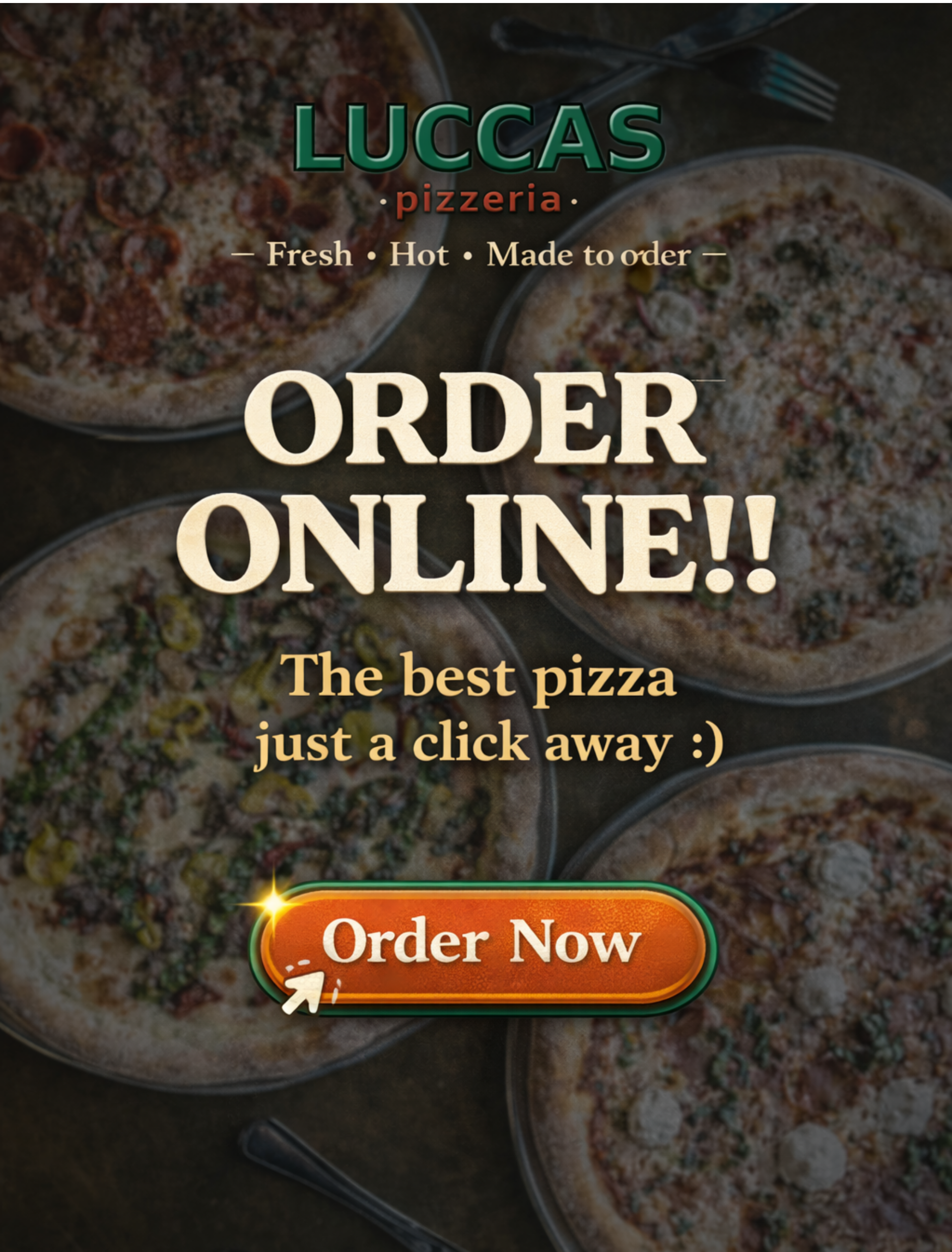 A hand grabbing a slice of the All Meat pizza