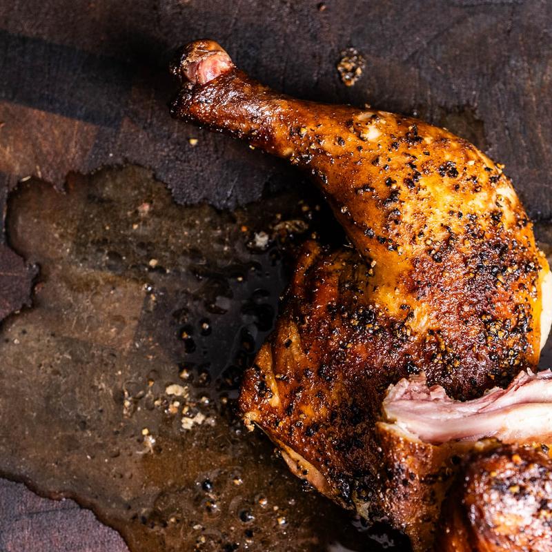 menu item 2 of 11, 48-Hour Brined Chicken