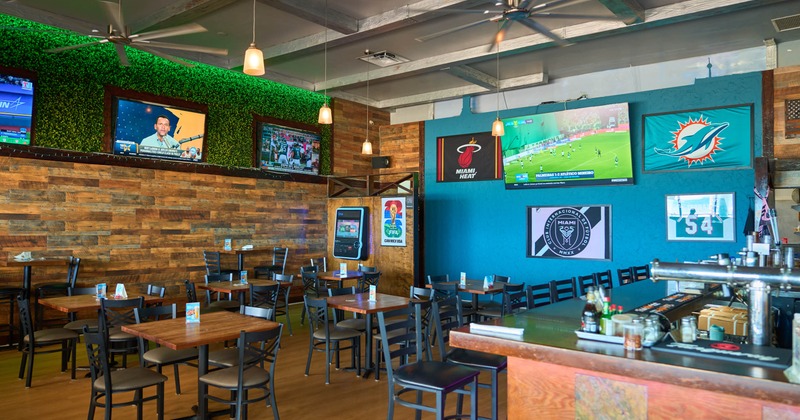 Interior, seating area