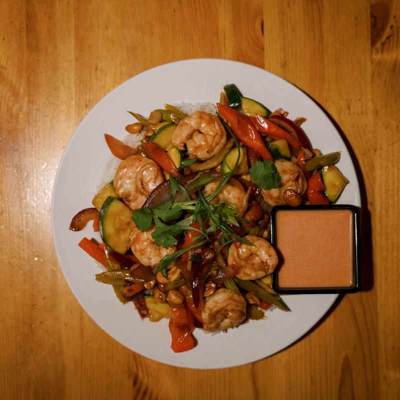 menu item 15 of 16, Kung Pao Shrimp
