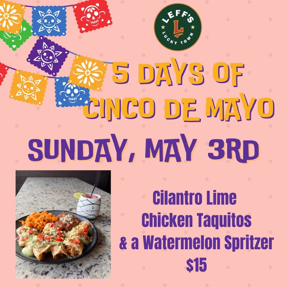 5 Days of Cinco - May 3rd event photo