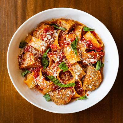 Calamarata from above.