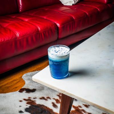 Blue Velvet cocktail.