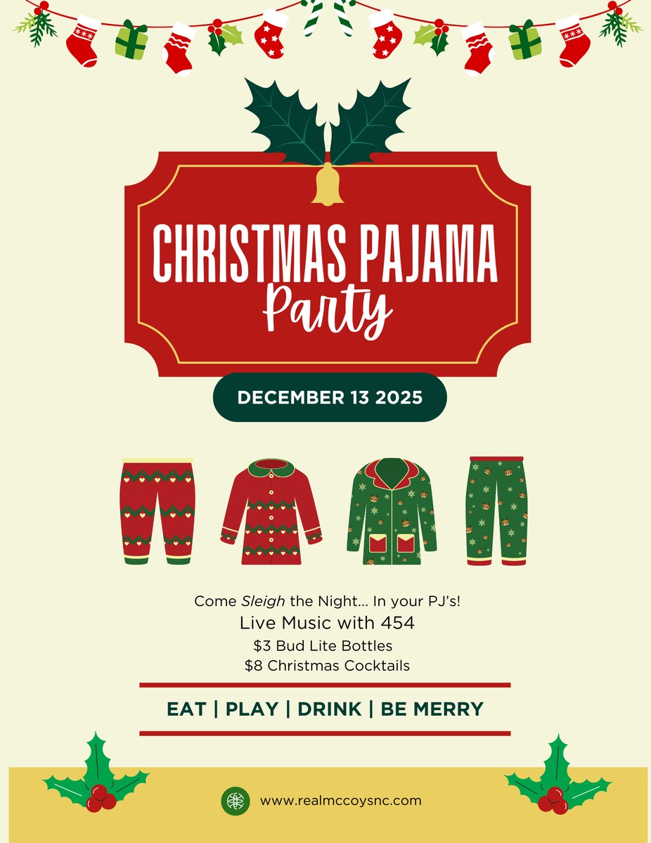 Band 454 & Christmas Pajama Party! event photo