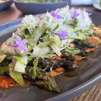 Mushroom Steak Salad.