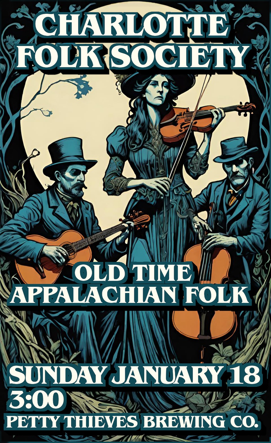 Charlotte Folk Society Old Time Band event photo