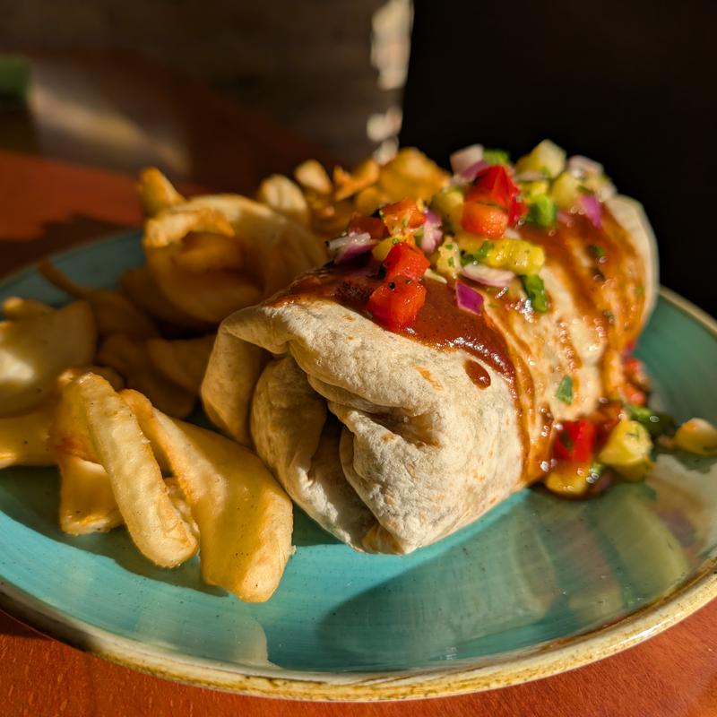 Rasta Man Burrito photo