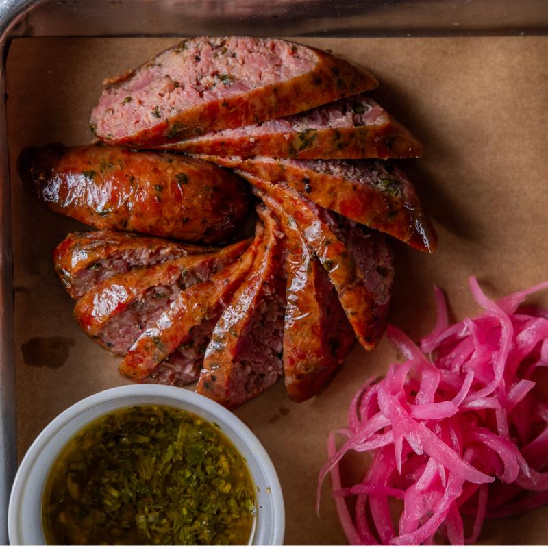 BEEF CHIMICHURRI SAUSAGE -House Made Sausage of the Month: MAY photo