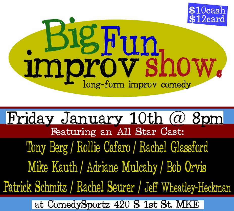 Mike Kauth presents Big Fun Improv Show! event photo