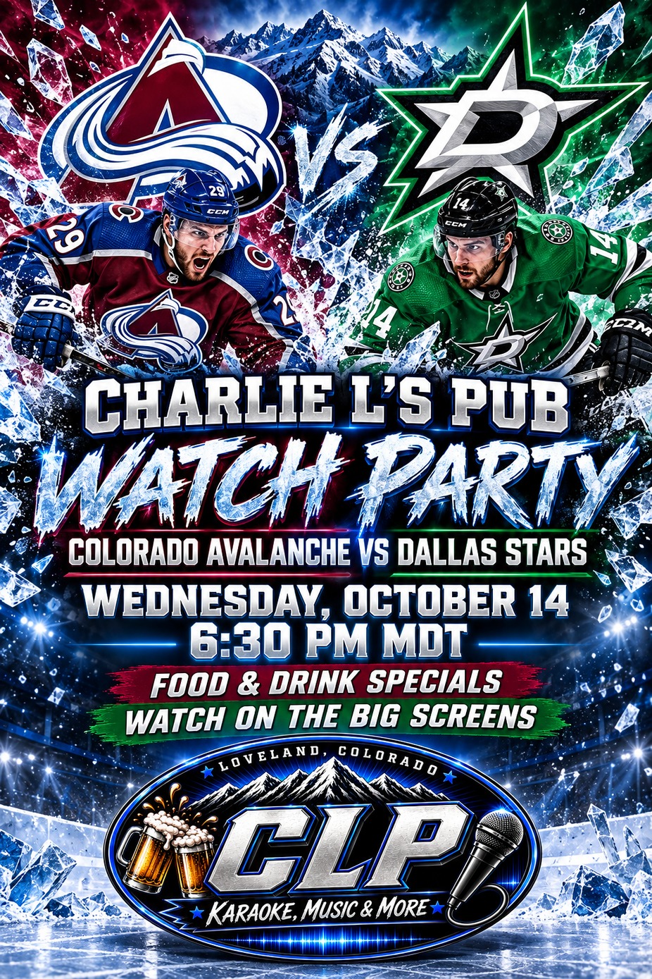 Hockey Watch Party! event photo