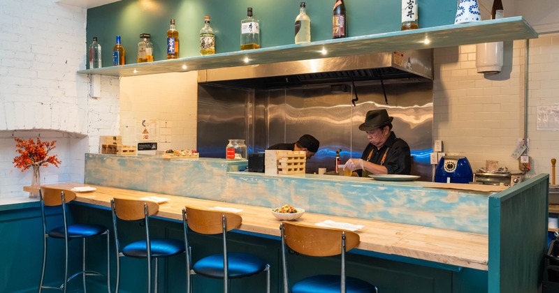Interior, bar area