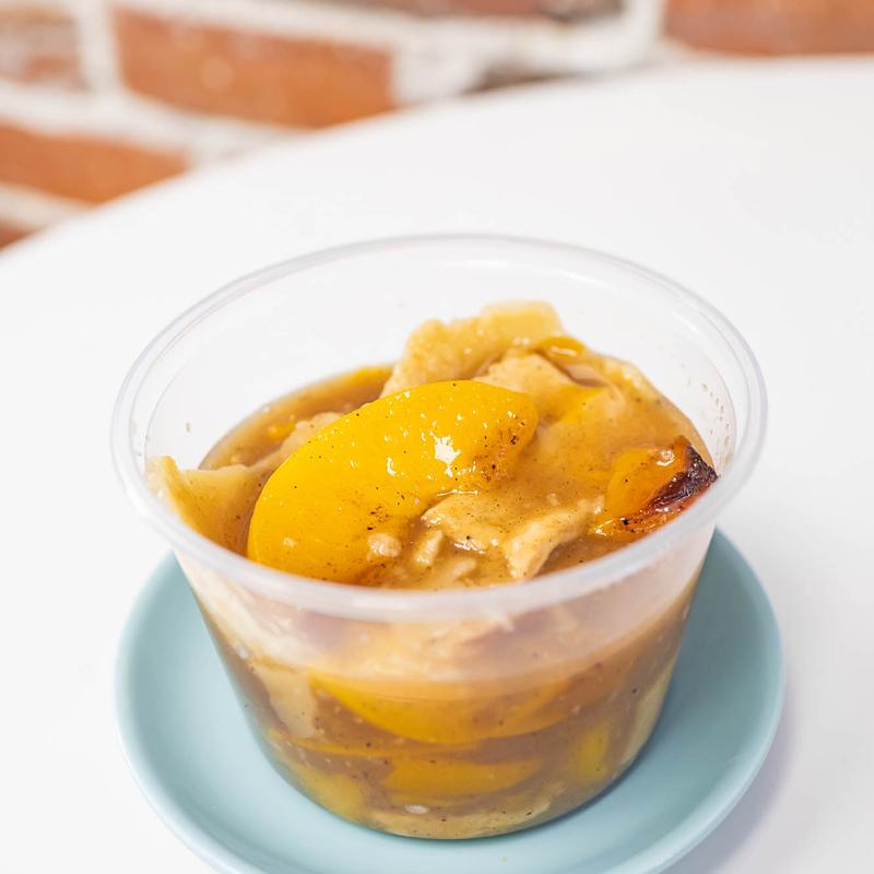 menu item 10 of 16, Peach Cobbler