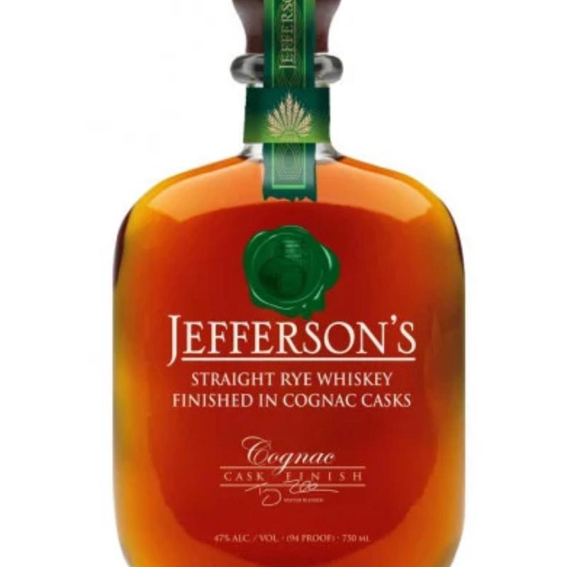 Jefferson's Cognac Cask Finish Rye photo
