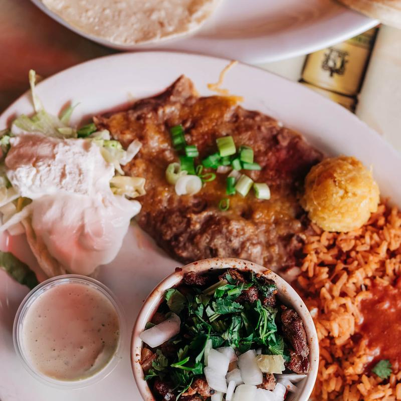 Pan-Seared Shrimp or Diced Sirloin Street Tacos photo