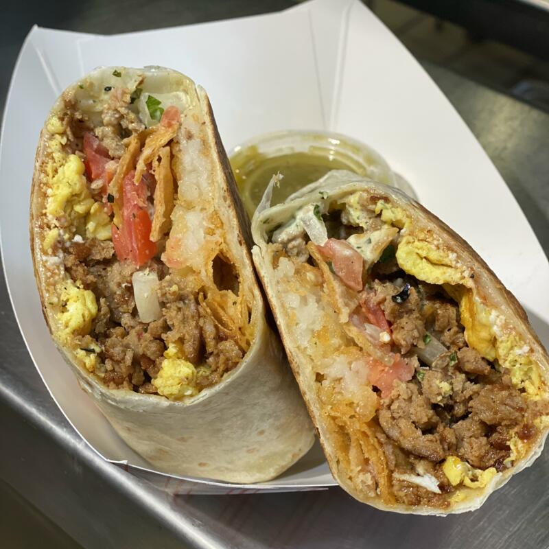 Chorizo Breakfast Burrito photo