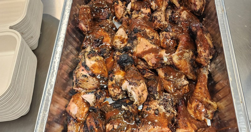 Jerk Chicken Wings displayed .