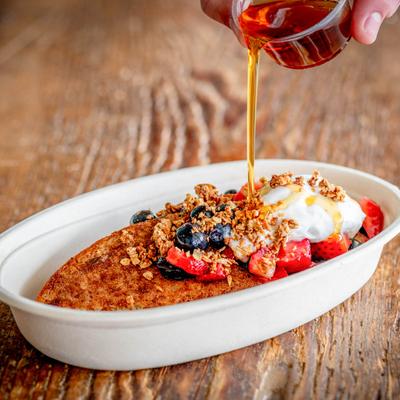 Mixed Berry French Toast.