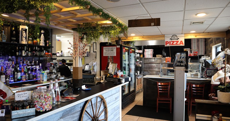 Interior, bar area and order counter
