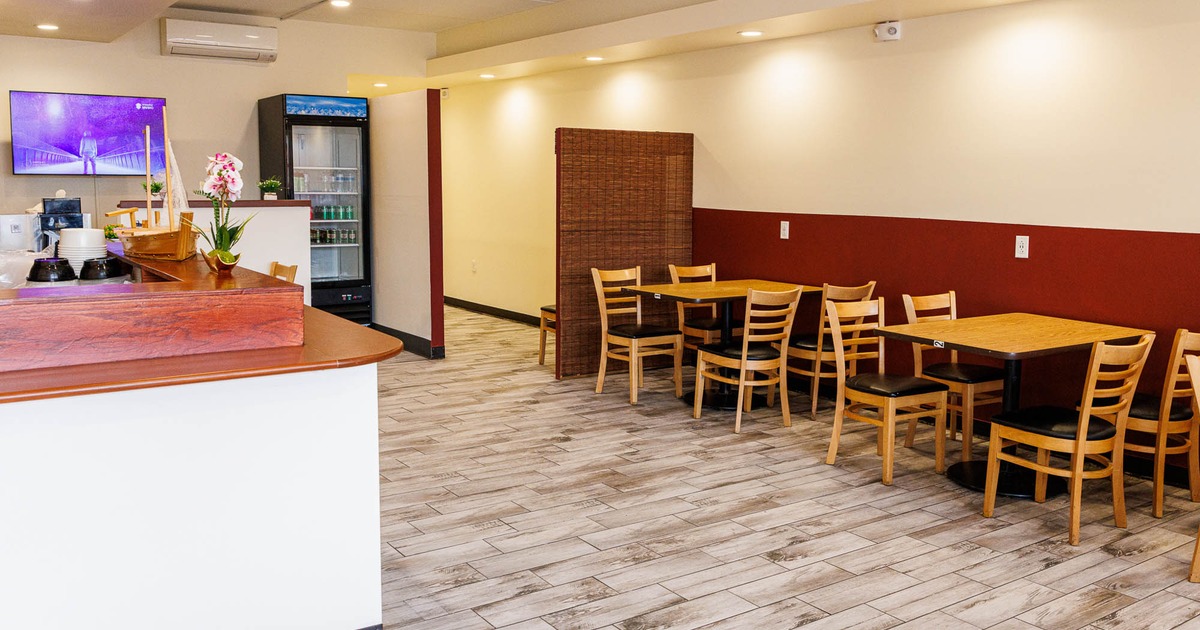 Interior, dining area