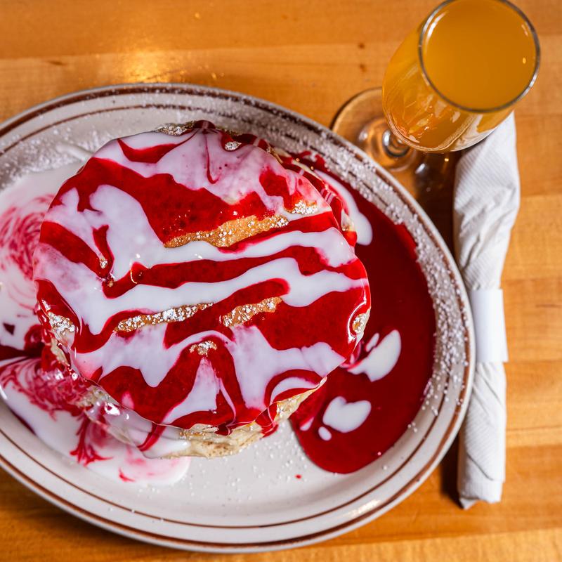 menu item 5 of 5, Pancakes