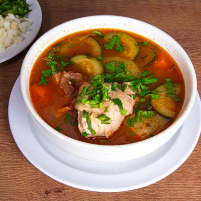 Mexican chicken soup.