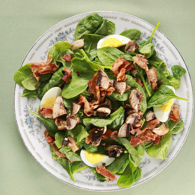 menu item 1 of 10, Spinach Salad