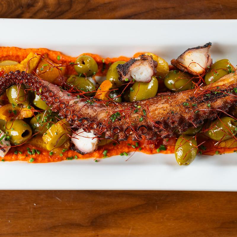 CHARRED OCTOPUS photo