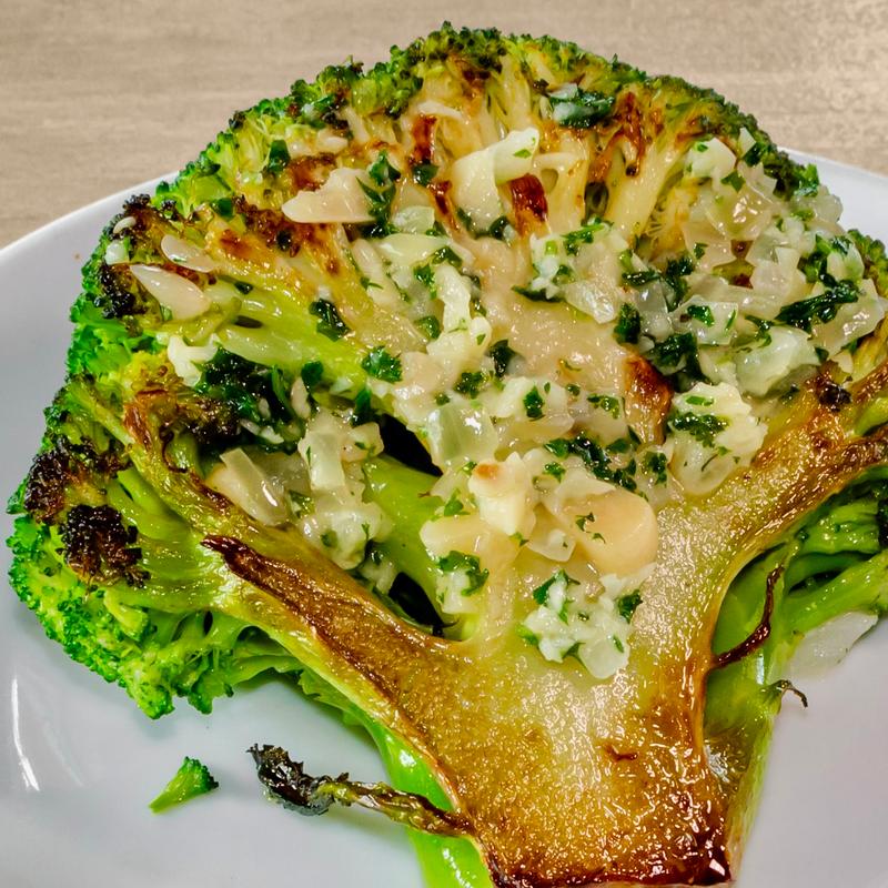 Roasted Organic Broccoli photo