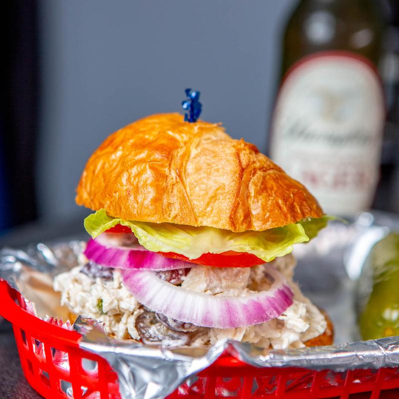 Chicken Salad Sandwich Meal photo