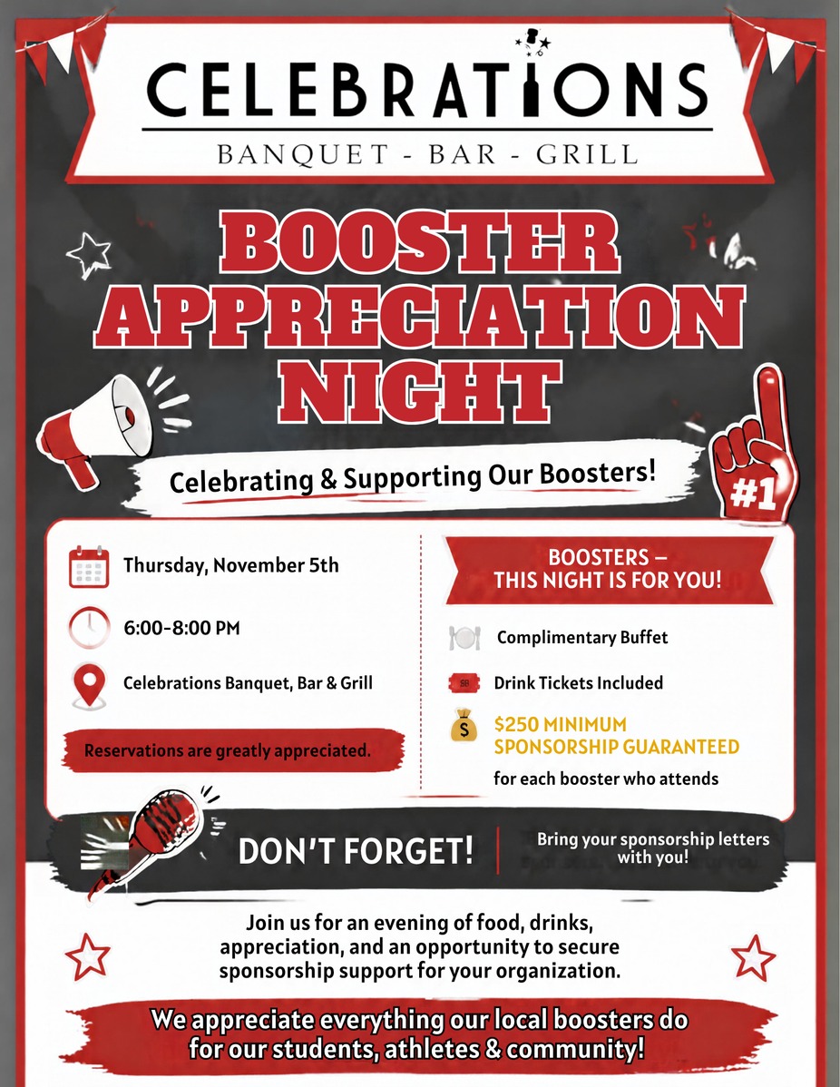Booster (& Coaches) Appriceation Night event photo