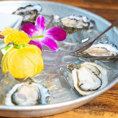 Fresh Oysters on the half shell