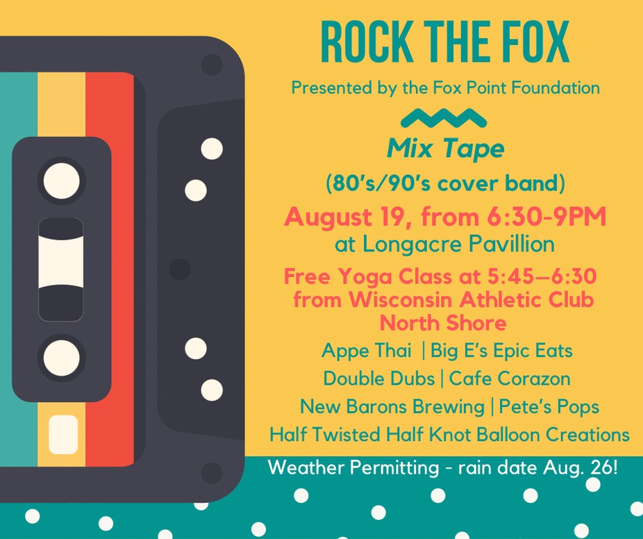 Our last Rock the Fox Event event photo